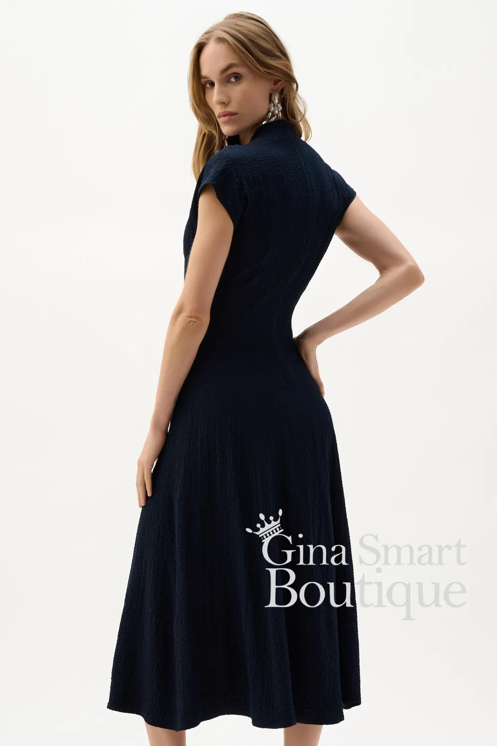 Joseph Ribkoff Dress Style 262026-2166 Midnight Blue