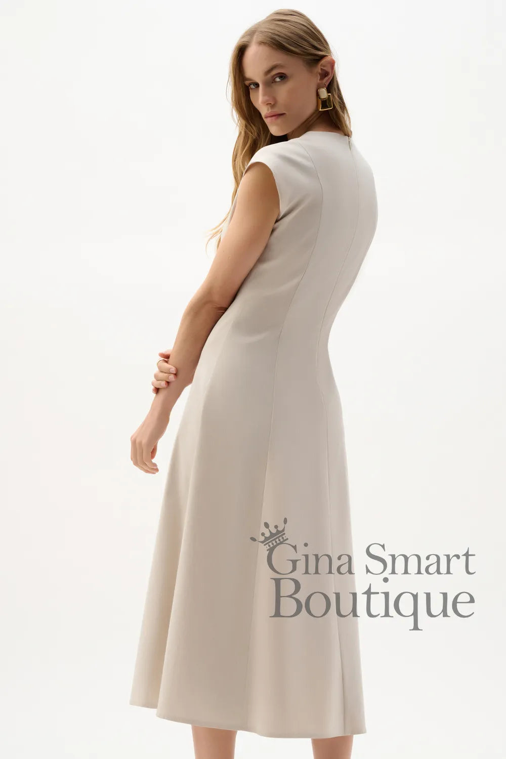 Joseph Ribkoff Dress Style 262129-50 Natural