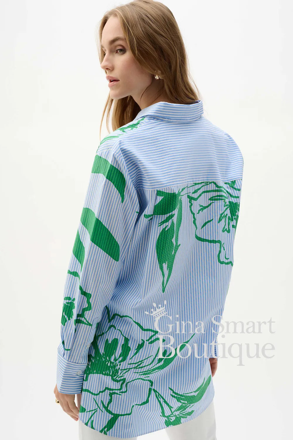 Joseph Ribkoff Blouse Style 262951-2539 Vanilla/Multi