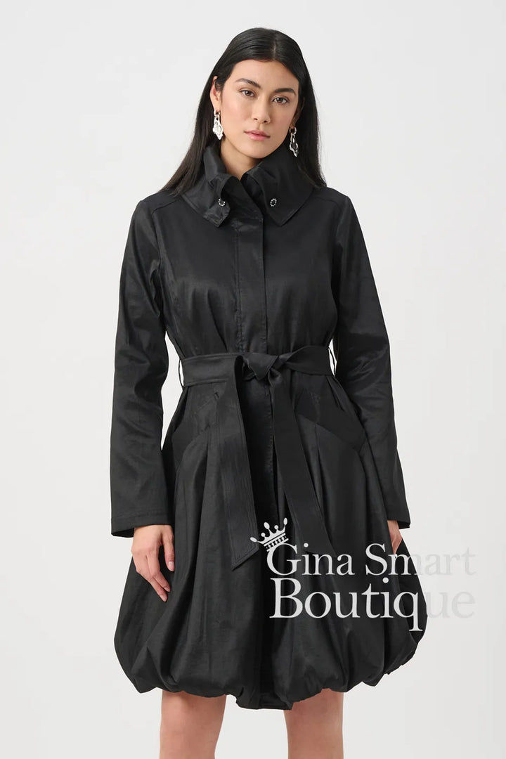 Joseph Ribkoff Black Balloon Coat Style 263911