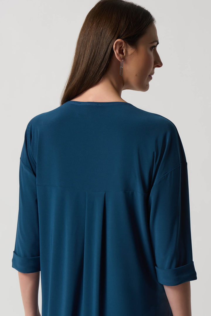 "Joseph Ribkoff Nightfall Dolman Sleeve Boxy Top Style 233186"