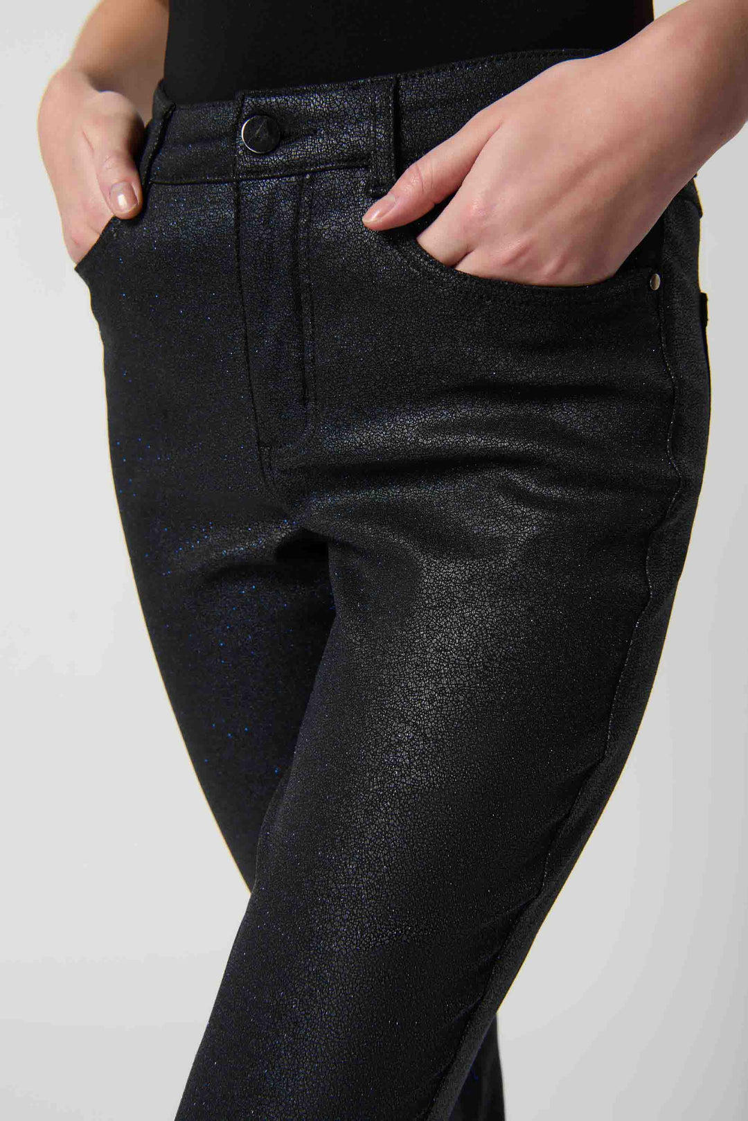 Joseph Ribkoff Blue/Black Trouser Style 234926-192