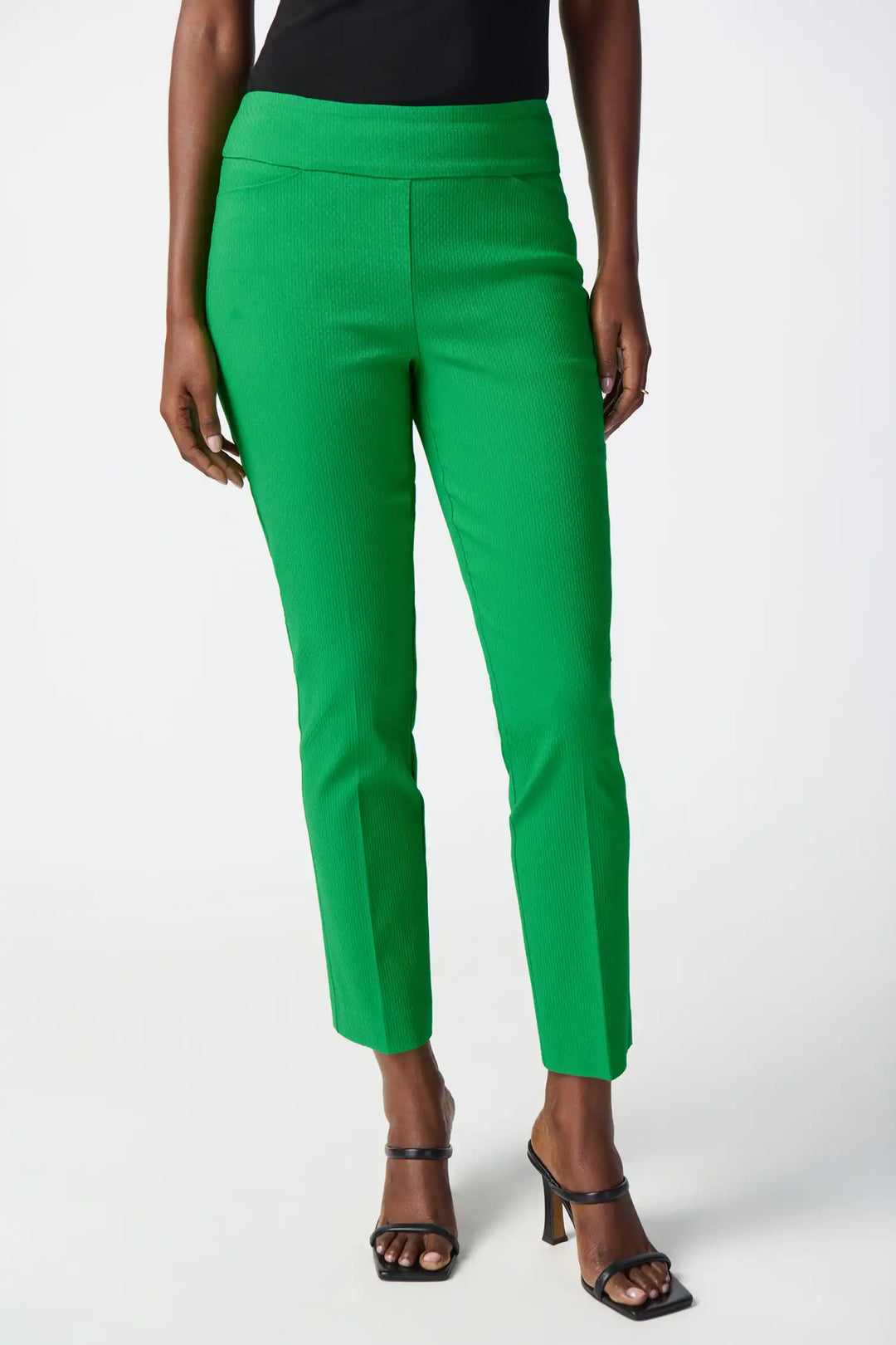 "Joseph Ribkoff Island Green Pull-On Pants Style 241229"