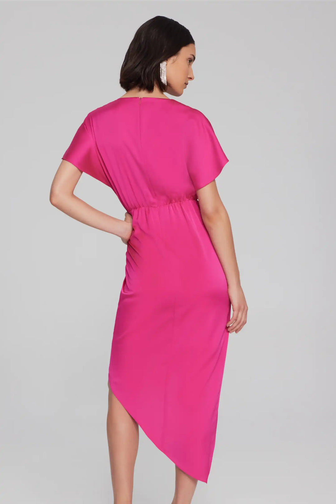Joseph Ribkoff Shocking Pink Dress Style 241777-4129