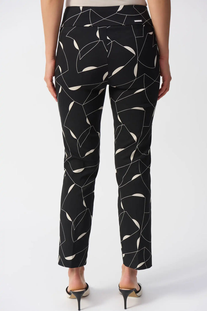 Joseph Ribkoff Black/Moonstone Trouser Style 251219-3882