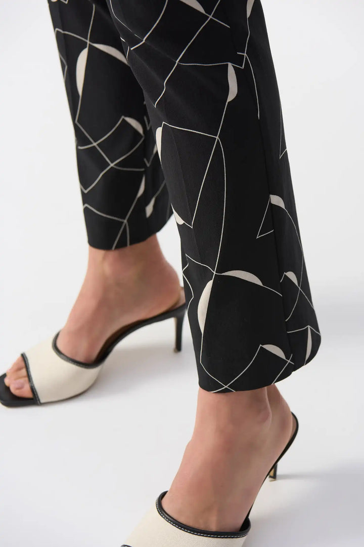 Joseph Ribkoff Black/Moonstone Trouser Style 251219-3882