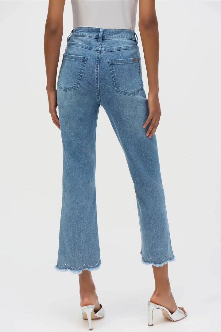 Joseph Ribkoff Denim Medium Blue Trouser Style 252910-3699