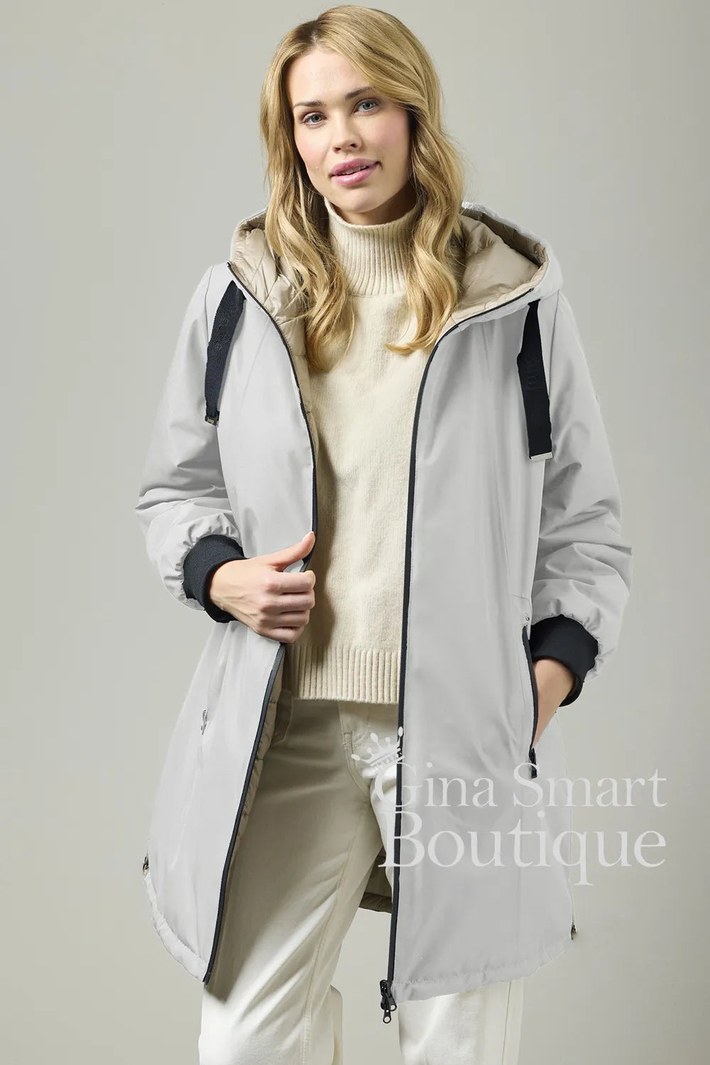 Junge Offwhite Patricia Coat Style 0226-2492-88