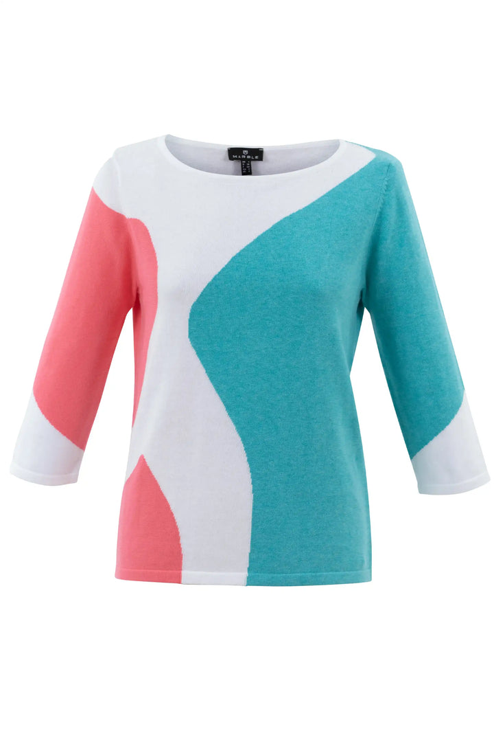 Marble Jumper Style 7449-135 Watermelon
