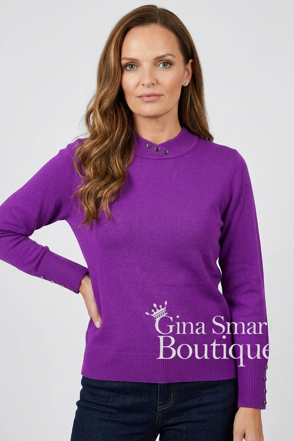 Micha Purple Jumper Style 126163-5385