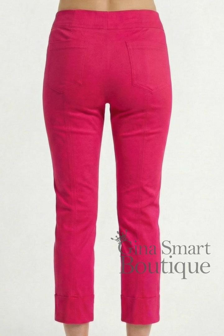 Robell Bella 09 7/8 Trousers - Raspberry (68cm)