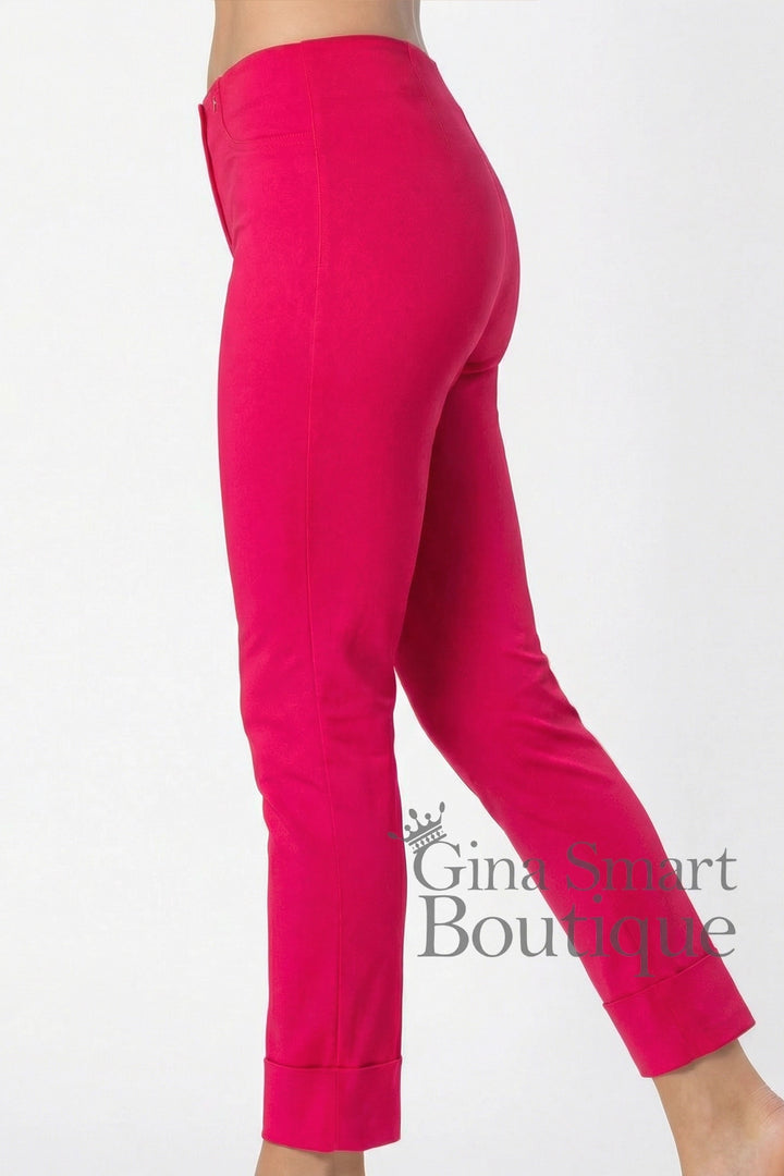 Robell Bella 09 7/8 Trousers - Raspberry (68cm)