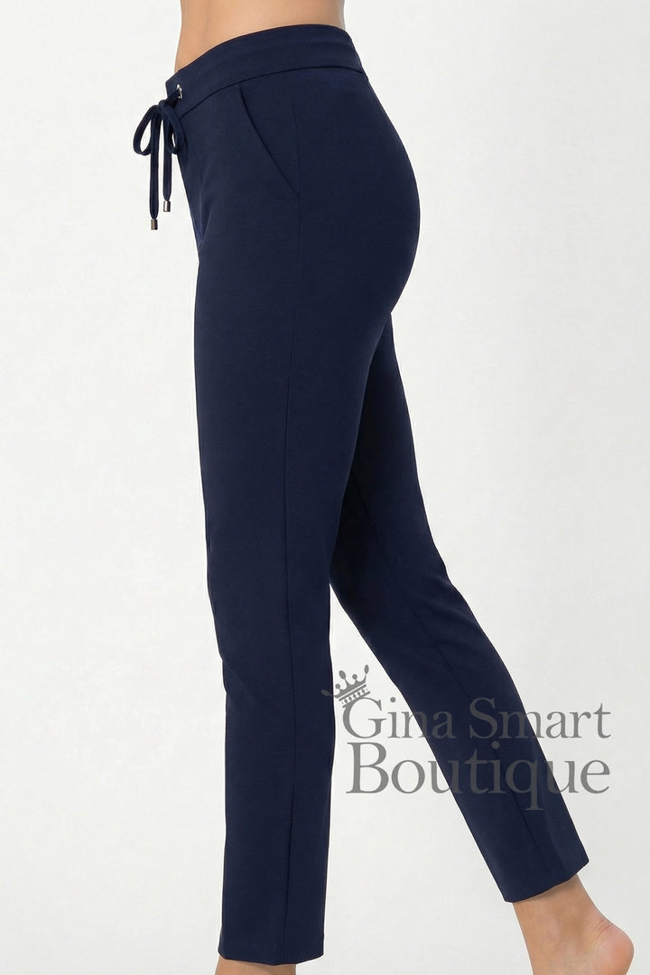 Robell Hygge Trousers - Navy (75cm)