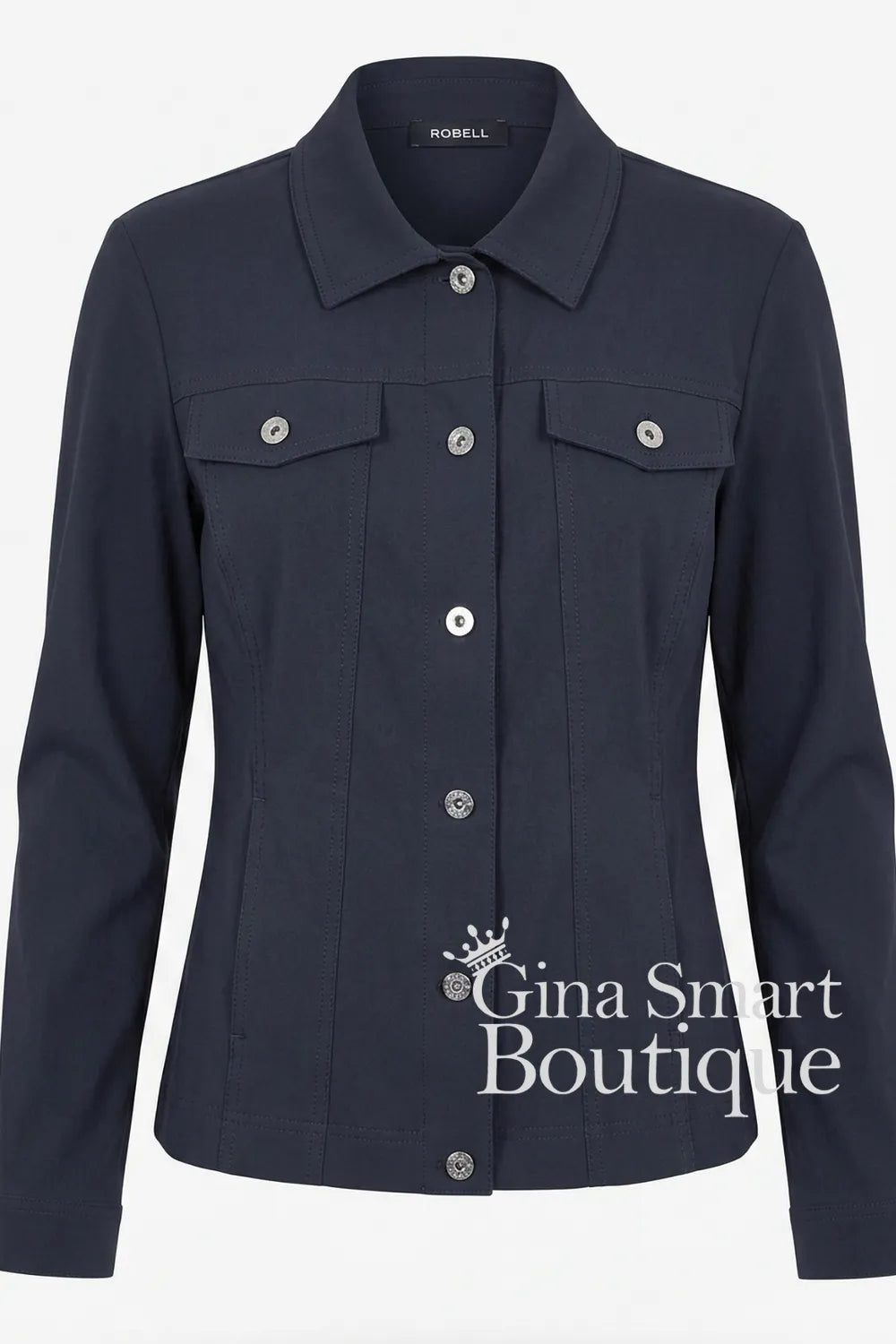Robell Happy Jacket Navy Style 57609 5499 69