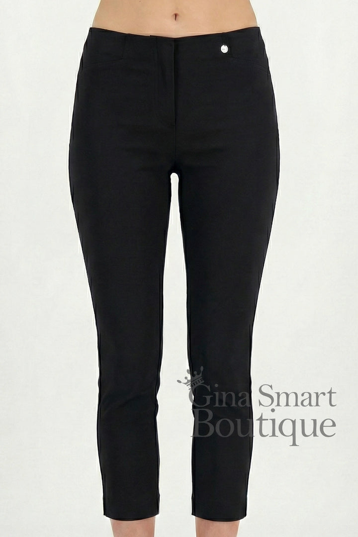 Robell Rose 09 7/8 Trousers - Black (68cm)