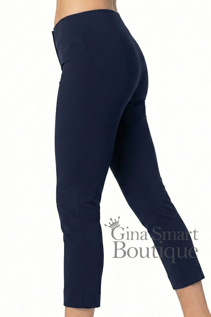 Robell Rose 09 7/8 Trousers - Navy (68cm)