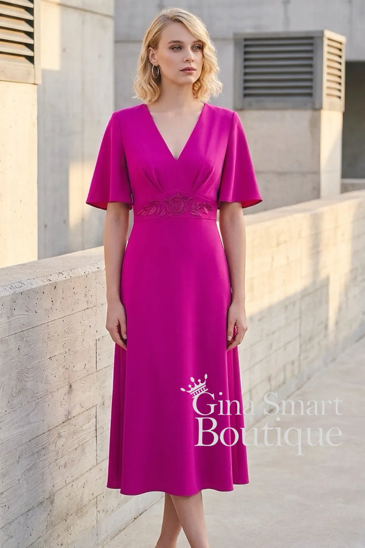 Sonia Peña 21260016 Fuschia Dress
