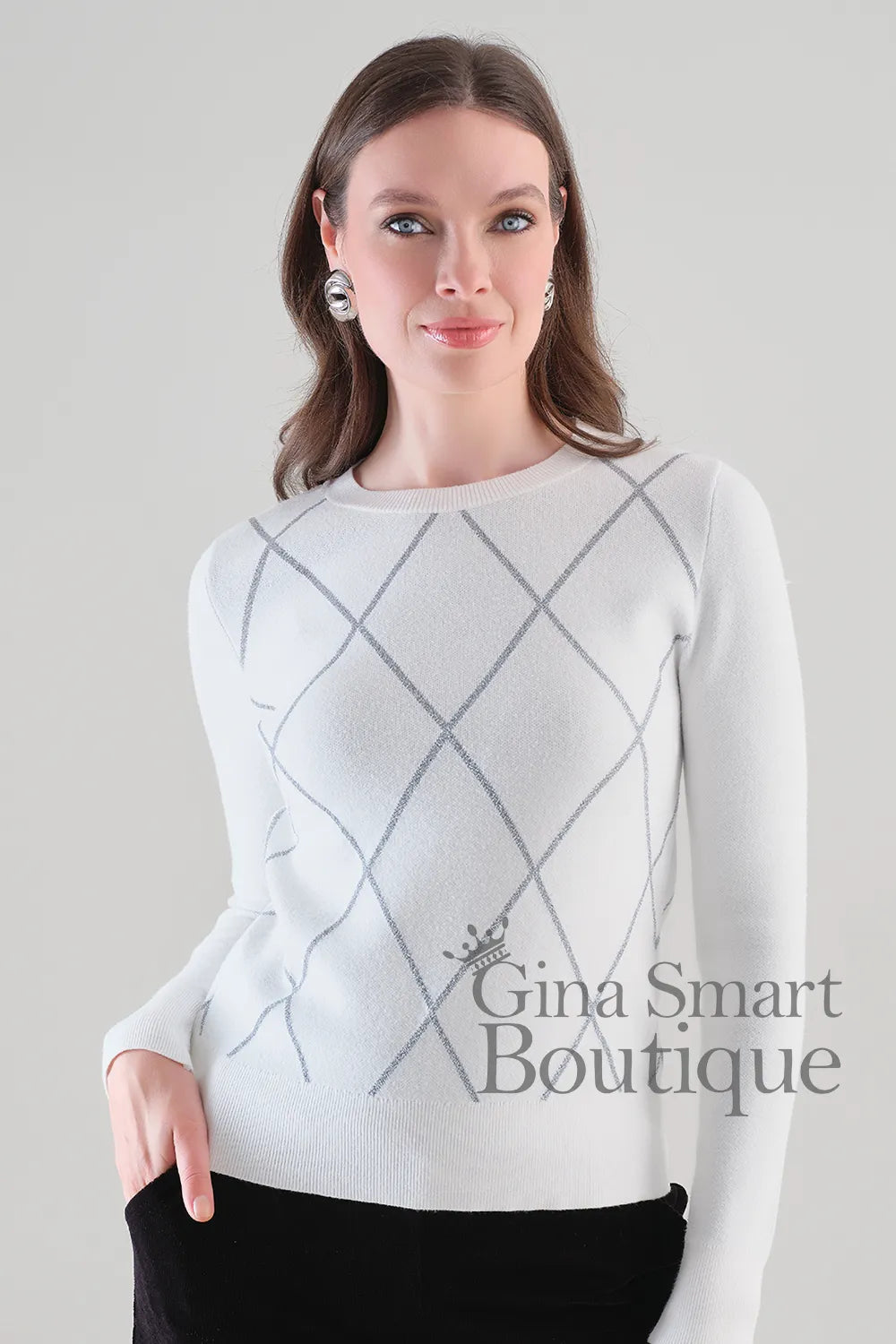 Tricotto Winter White Knit Style 96153
