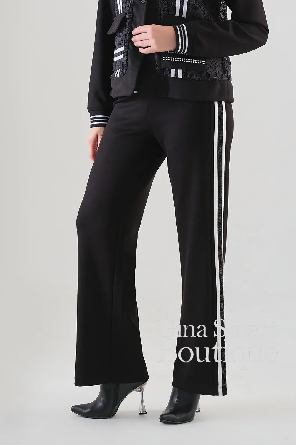 Tricotto Black Trousers Style 96175