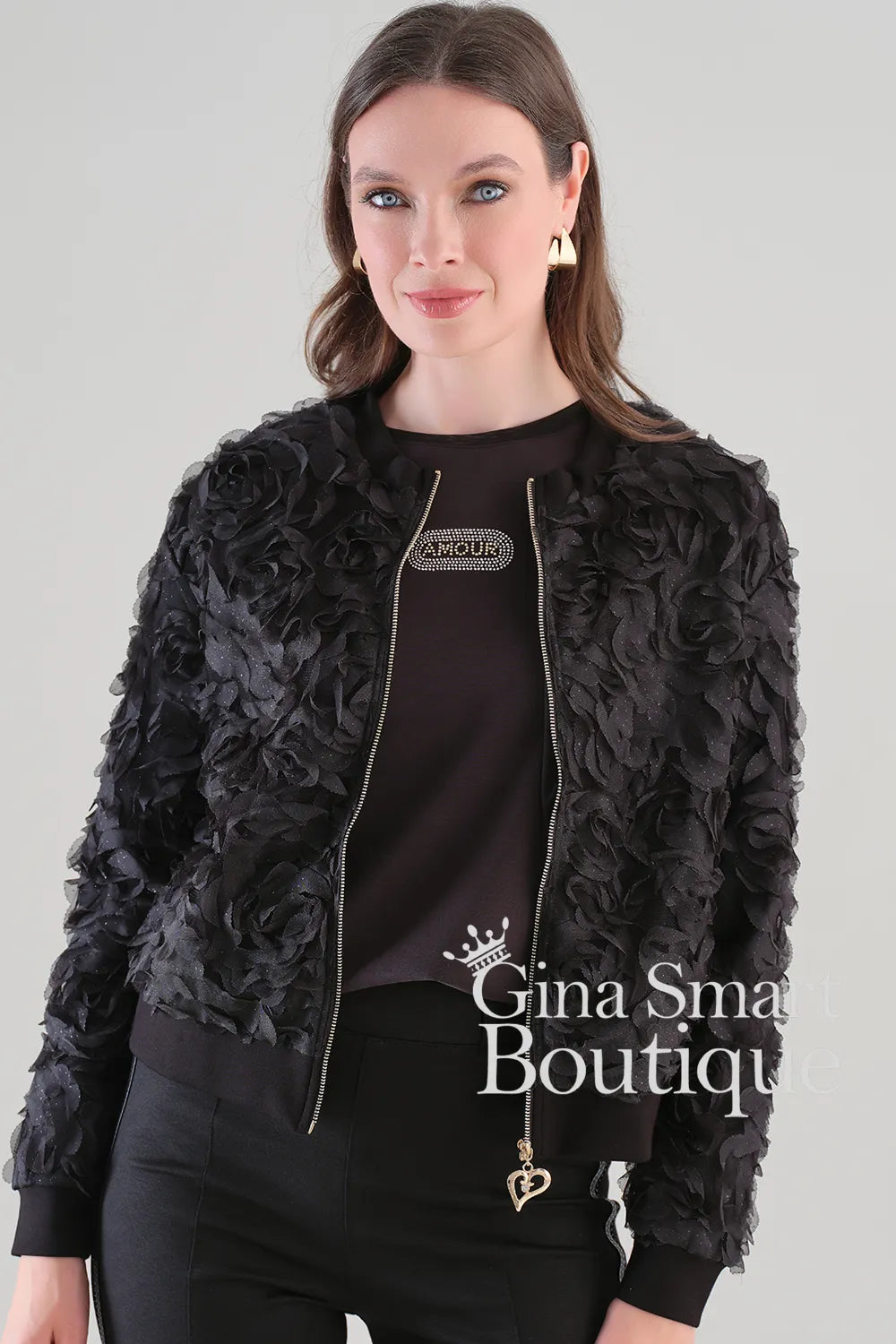 Tricotto Black Jacket Style 96213