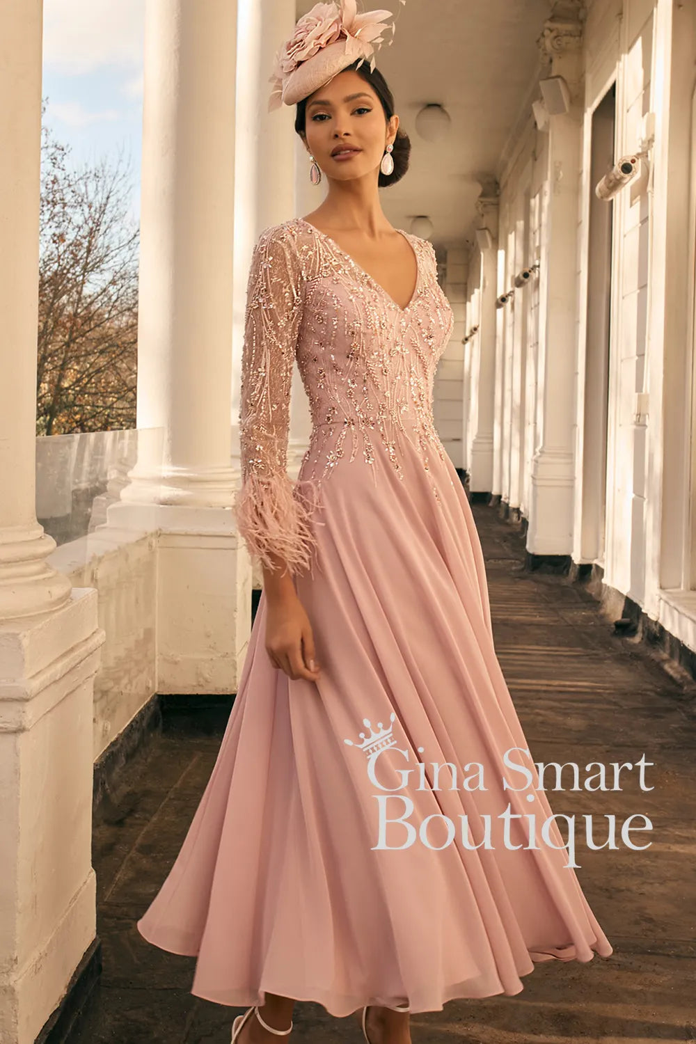 Veni Infantino Blush Dress Style 992802