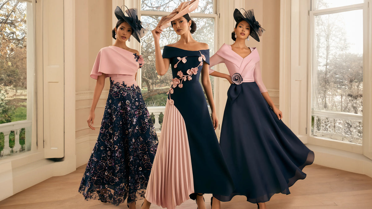 Three Veni Infantino occasion dresses, styles 992813, 992814 and 992812, featured at Gina Smart Boutique