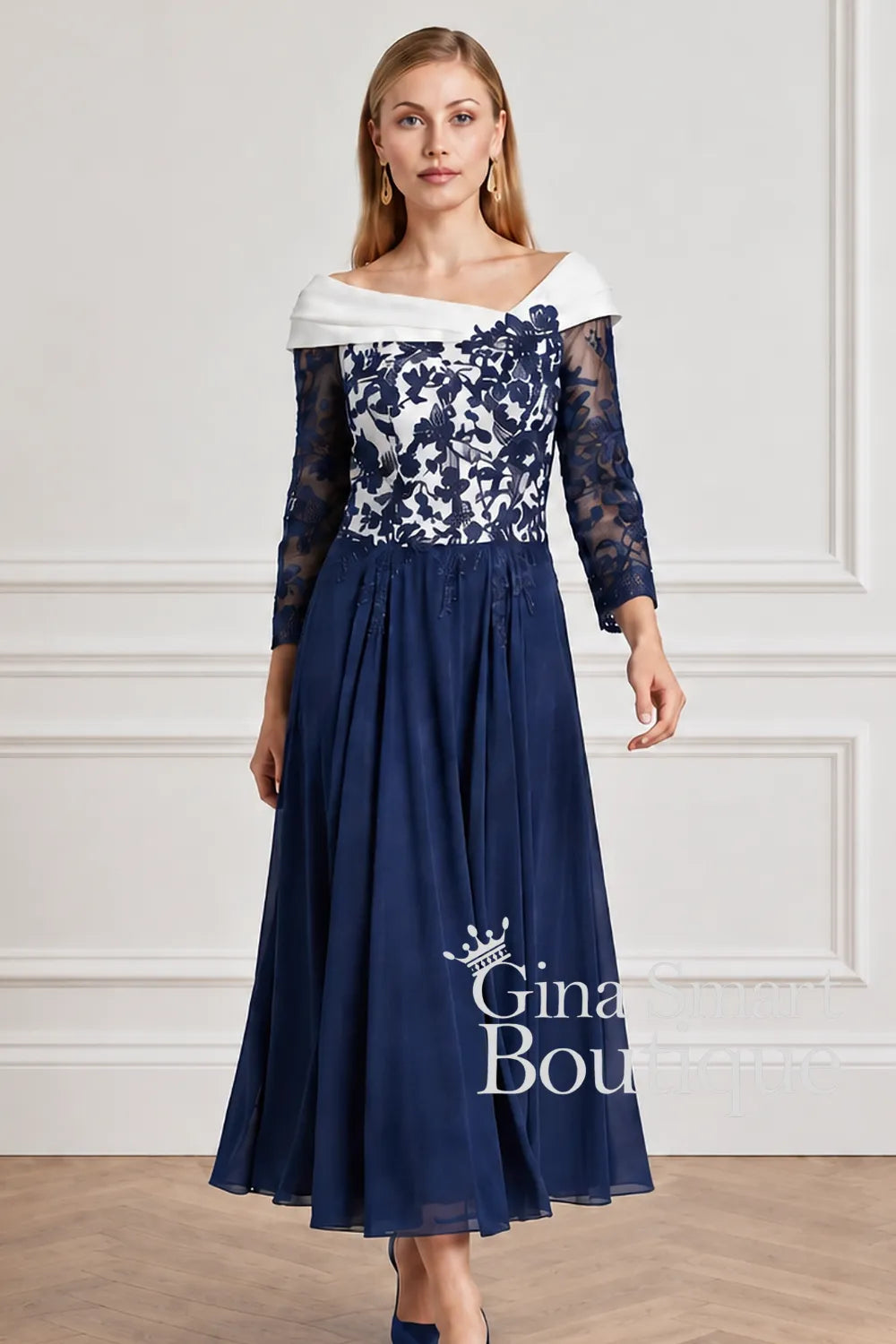 Veni Infantino 992423 Ivory/Navy