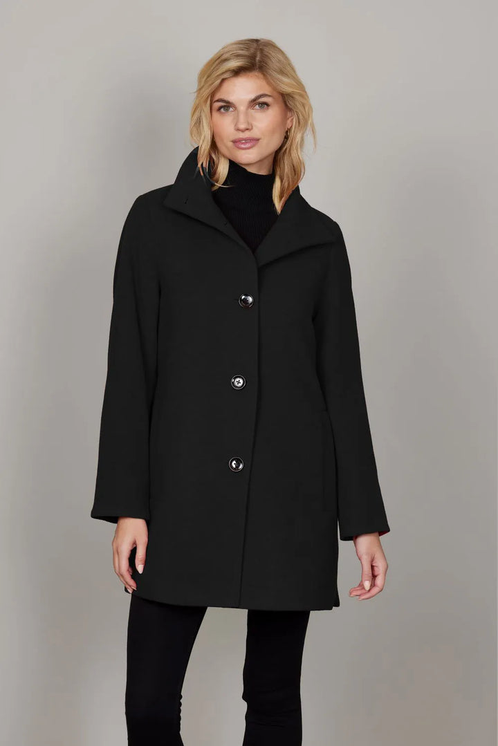 Junge Coat Black Style 0225-2017-15-90