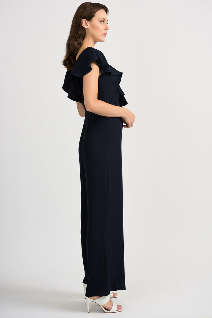 Joseph Ribkoff Midnight Jumpsuit Style 201337 - Jumpsuit Cruise Wear, Jumpsuit, Midnight Blue, Navy, Race Day, Ribkoff, Sale, Spring Summer 2020, Trouser, Wedding Guest ginasmartboutique