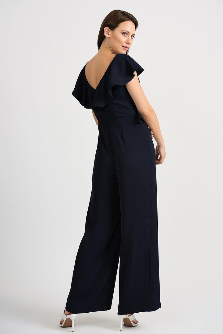 Joseph Ribkoff Midnight Jumpsuit Style 201337 - Jumpsuit Cruise Wear, Jumpsuit, Midnight Blue, Navy, Race Day, Ribkoff, Sale, Spring Summer 2020, Trouser, Wedding Guest ginasmartboutique