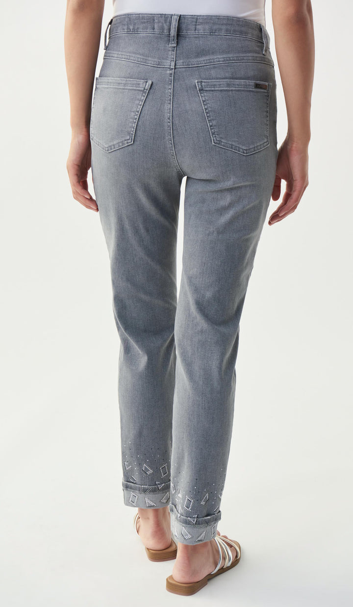 Joseph Ribkoff Grey Trouser Style 221938 - Grey, New, SS22, Trouser ginasmartboutique