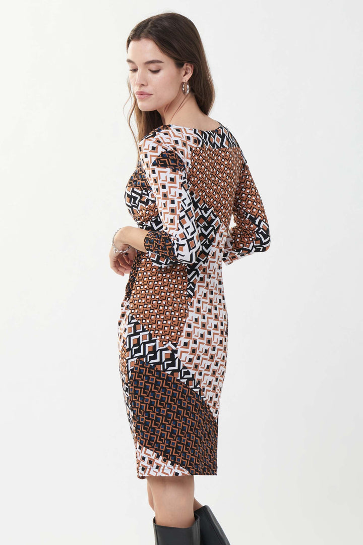Joseph Ribkoff Vanilla/Multi Dress Style 223234 - Dress AW22, Dress, Multi, New, Sale, Vanilla ginasmartboutique