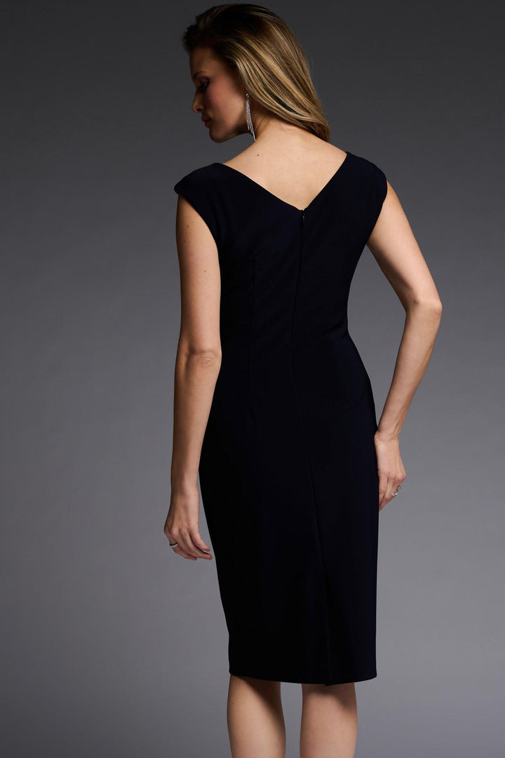 Joseph Ribkoff Midnight Blue Dress Style 223729 - AW22, Blue, Dress, Midnight Blue, New ginasmartboutique