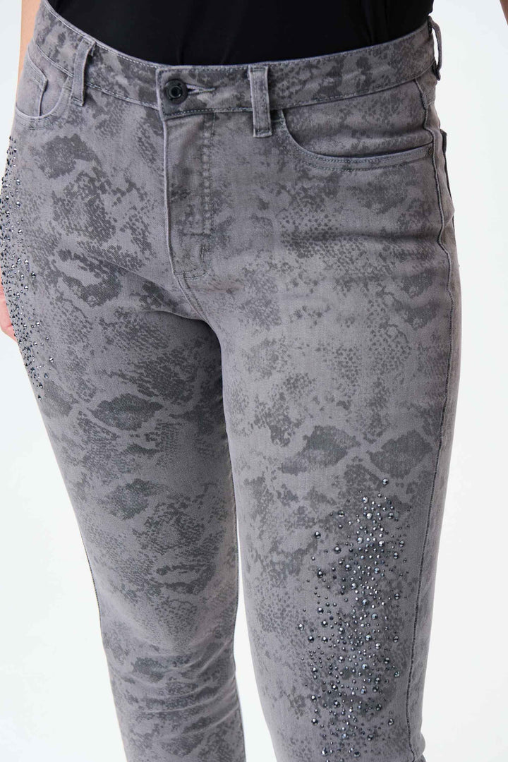 Joseph Ribkoff Trouser Style 224925 - AW22, Grey, New, Trouser ginasmartboutique