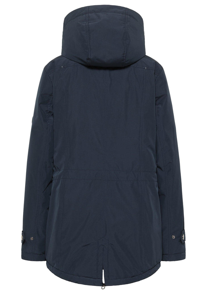Barbara Lebek 10590022-73 Jacket with Hood - Blue, Jacket, waterproof ginasmartboutique
