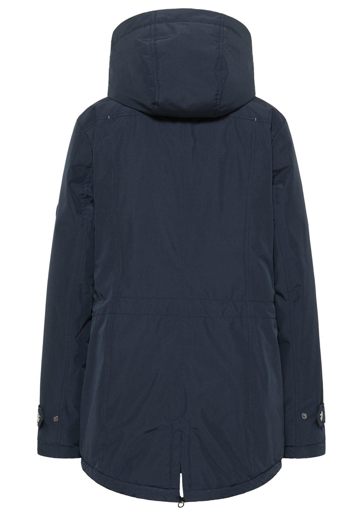 Barbara Lebek 10590022-73 Jacket with Hood - Blue, Jacket, waterproof ginasmartboutique