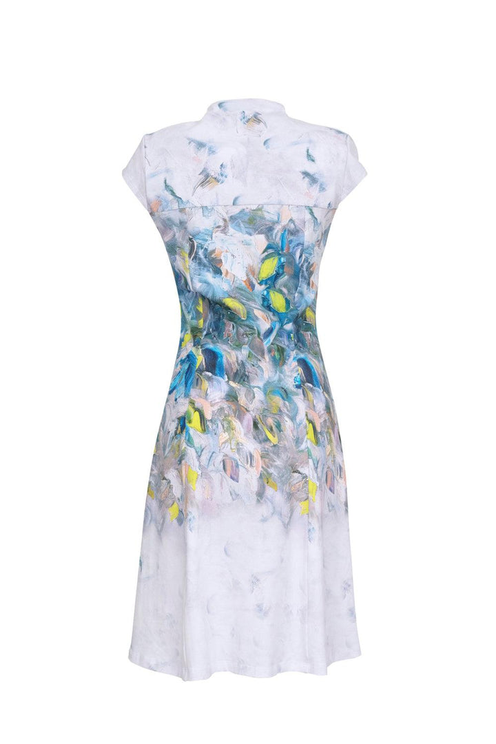 Dolcezza Dress - Style 23715 - Dress Dress, Multi Coloured, New, SS23, White ginasmartboutique