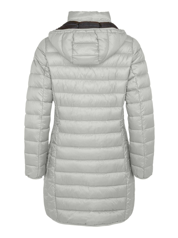 Frandsen Coat Style 527-588-96 - AW22, Coat, Jacket, New, Off White, Sale, Silver ginasmartboutique