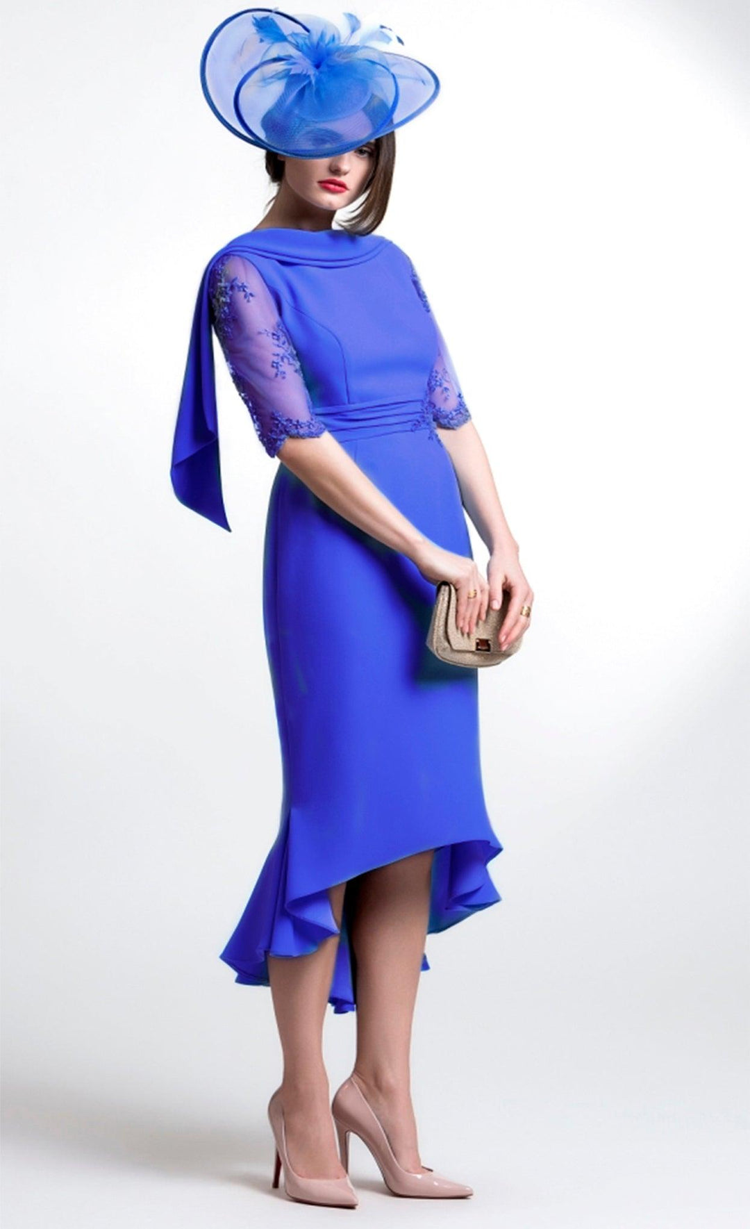 Gabriela Sanchez 6491 - Dress Dress, Mother of the bride, Mother of the groom, Royal Blue, wedding guest ginasmartboutique