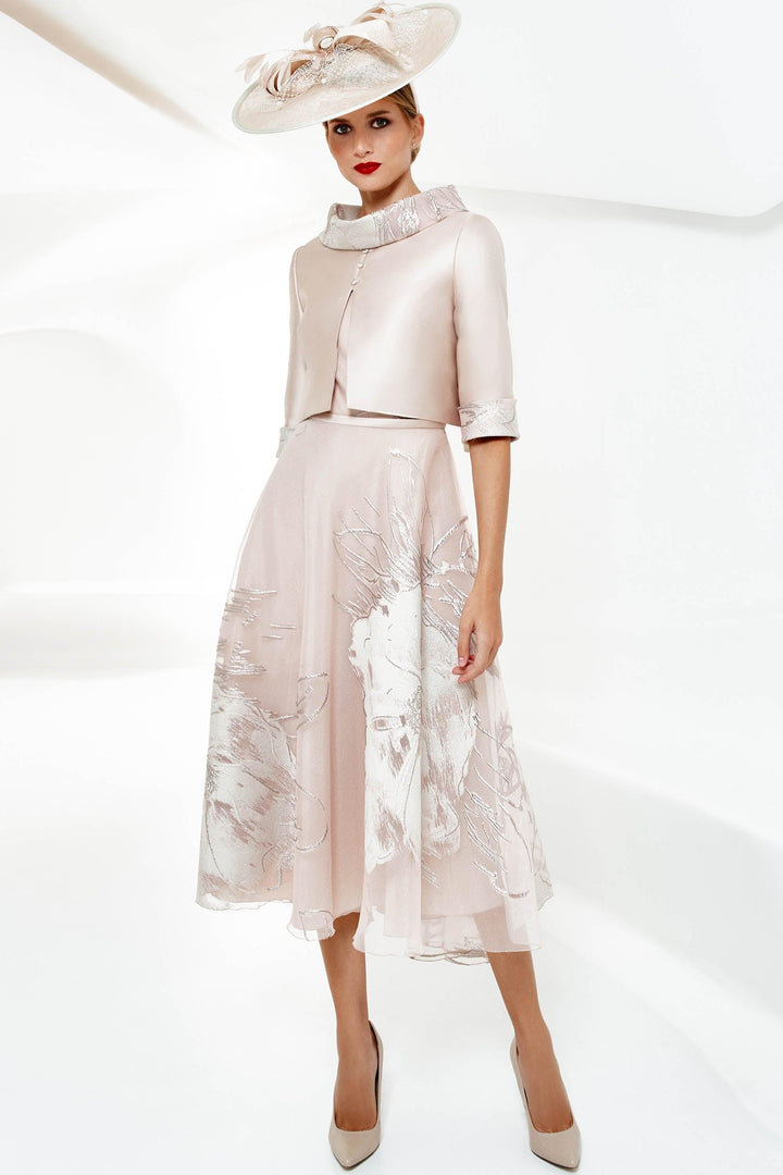 Gabriela Sanchez Dress Turquoise/Fuchsia 5697 main image 0