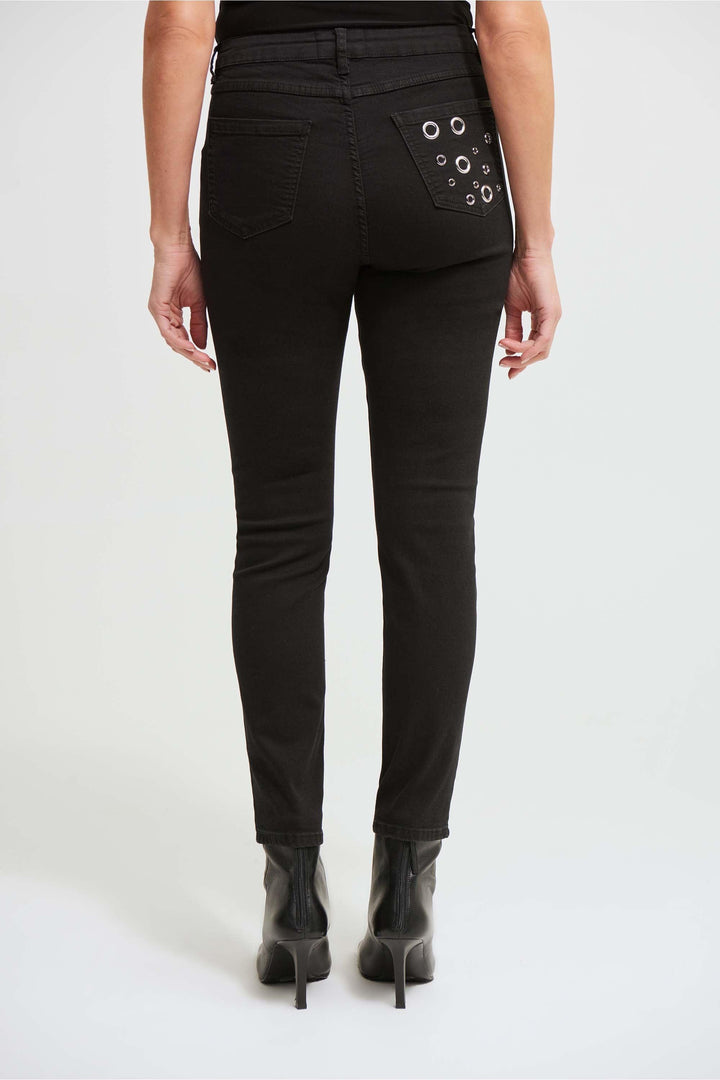 Joseph Ribkoff Black Jean Style 213917 - Jeans AW21, Black, Jeans, Sale ginasmartboutique