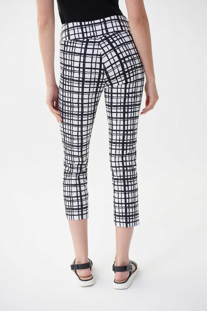 Joseph Ribkoff Vanilla/Black Pant Style 222259 - Black, Pant, Sale, SS22, Vanilla ginasmartboutique