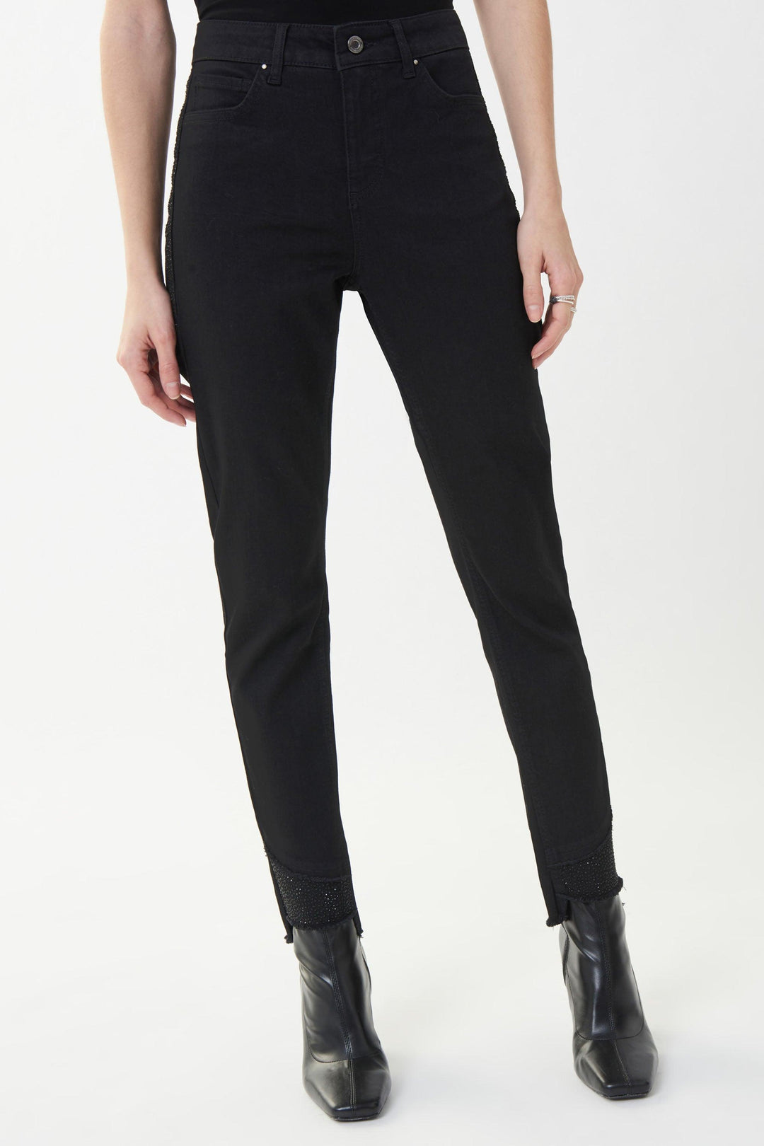 Joseph Ribkoff Black Trouser Style 223973 - Jeans AW22, Black, New, Trouser ginasmartboutique