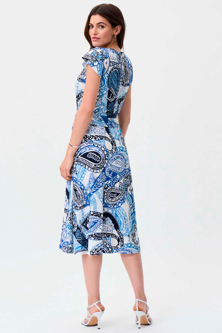 Joseph Ribkoff Vanilla/ Multicoloured Dress Style 231298 - Dress Dress, Multi Coloured, New, SS23, Vanilla ginasmartboutique