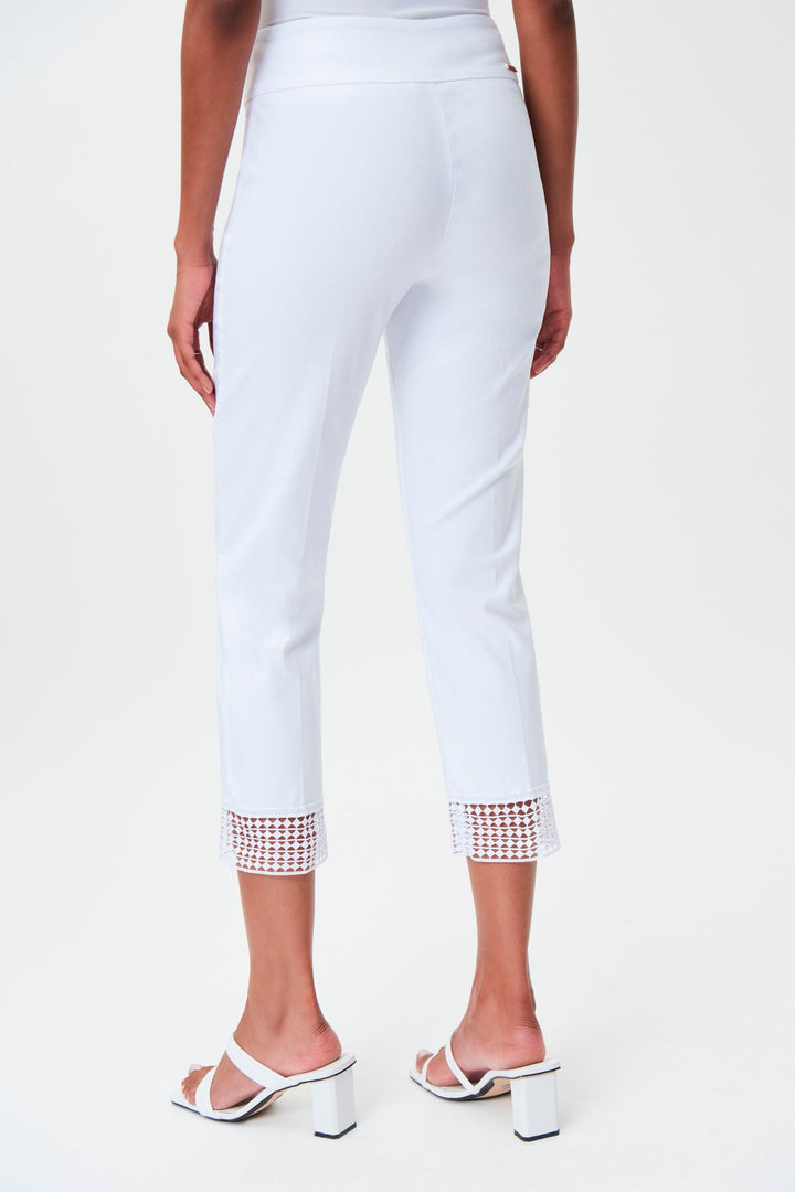 Joseph Ribkoff White Trousers Style 232249 - New, SS23, Trouser, White ginasmartboutique