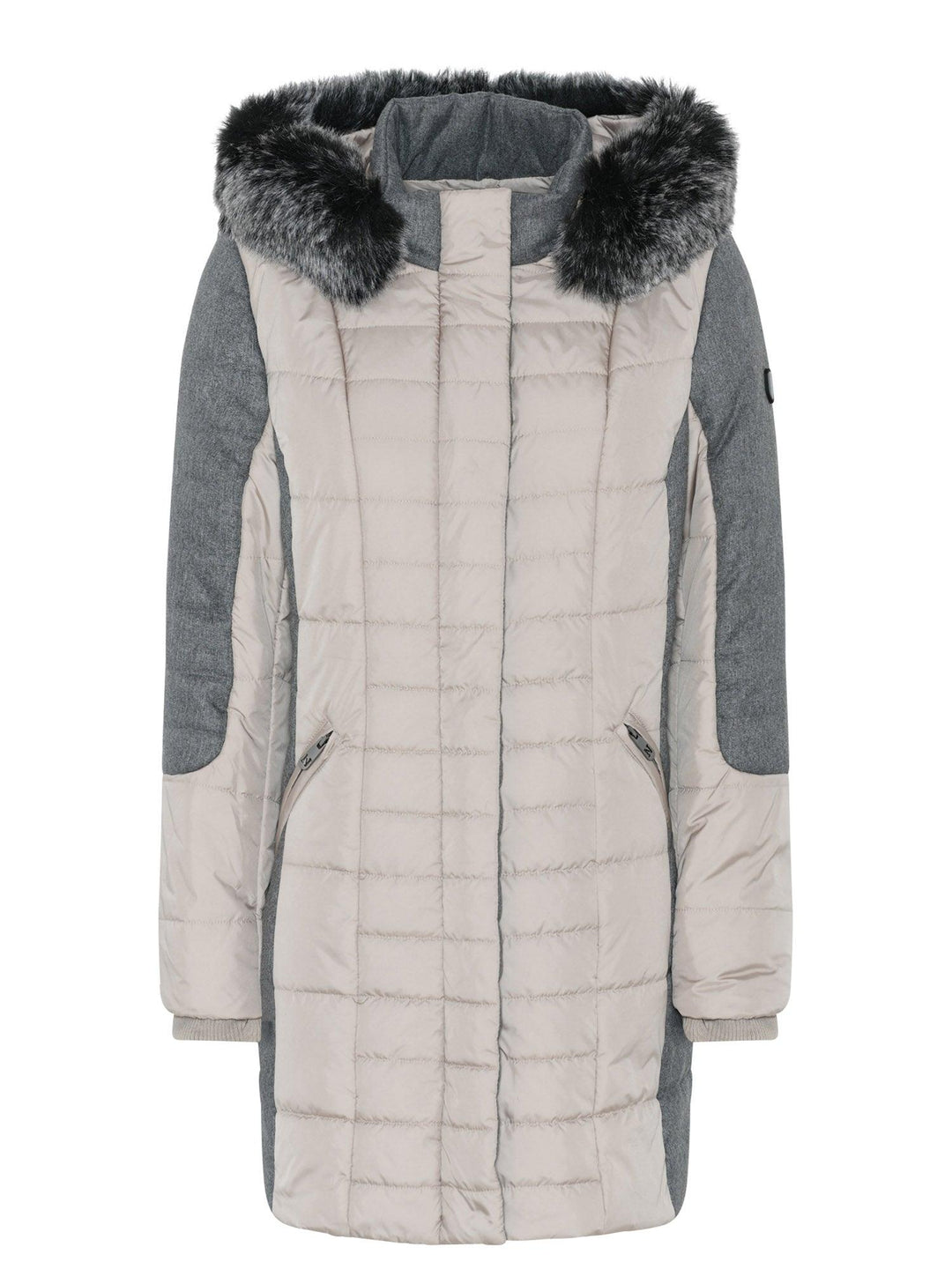 Normann Coat Style 522-20-1395 - AW22, Coat, Grey, Jacket, New, Off White ginasmartboutique